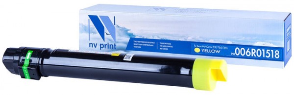 Картридж NVP совместимый Xerox 006R01518 Yellow для WorkCentre 7830/7845/7855 (15000k)