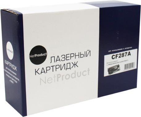 Картридж NetProduct (N-CF287A) для HP LJ M506dn/ M506x/ M527dn/ M527f/ M527c, 9K
