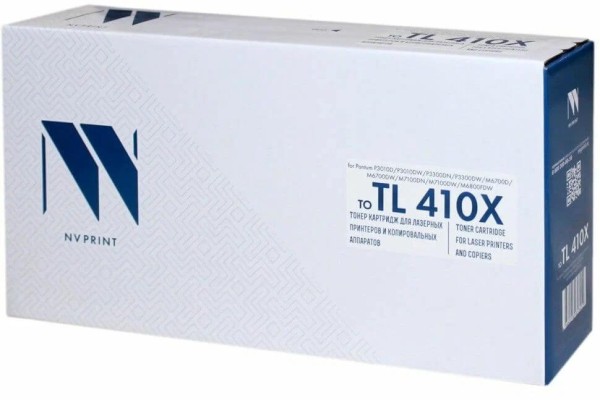 Картридж NV Print TL-410X (NV-TL-410X) для принтеров Pantum M6700D/ P3010D/ P3010DW/ P3300DN/ P3300DW/ M6700DW/ M6800FDW/ M7100DN/ M7100DW, увеличенный, 6000 страниц