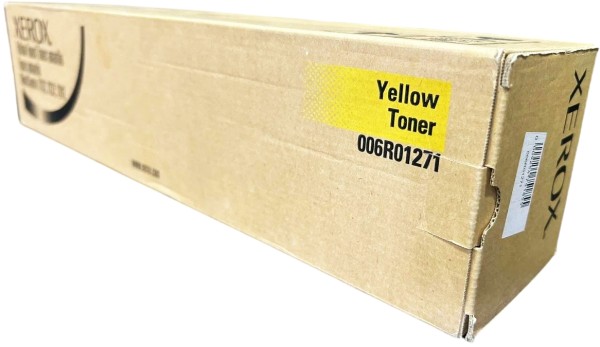Картридж Xerox 006R01271 Yellow оригинальный для Xerox WorkCentre 7132/ 7232/ 7242, жёлтый, 8000 страниц