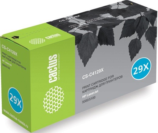 Картридж Cactus C4129X (CS-C4129X) для принтеров HP LaserJet 5000/ 5100, 10000 страниц