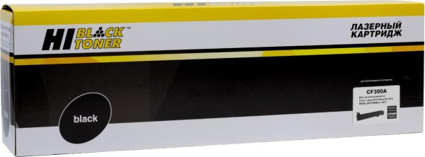 Картридж Hi-Black (HB-CF300A) для HP CLJ Enterprise M880/ M880z, №827A , Bk, 29,5K