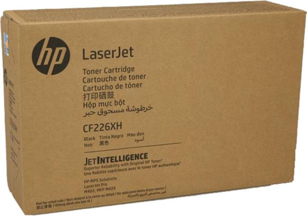 Картридж HP CF226XH (26X) оригинальный для HP LaserJet Pro M402dn/ M402n/ M426dw/ M426sdn/ M426fdw, 9000 стр.