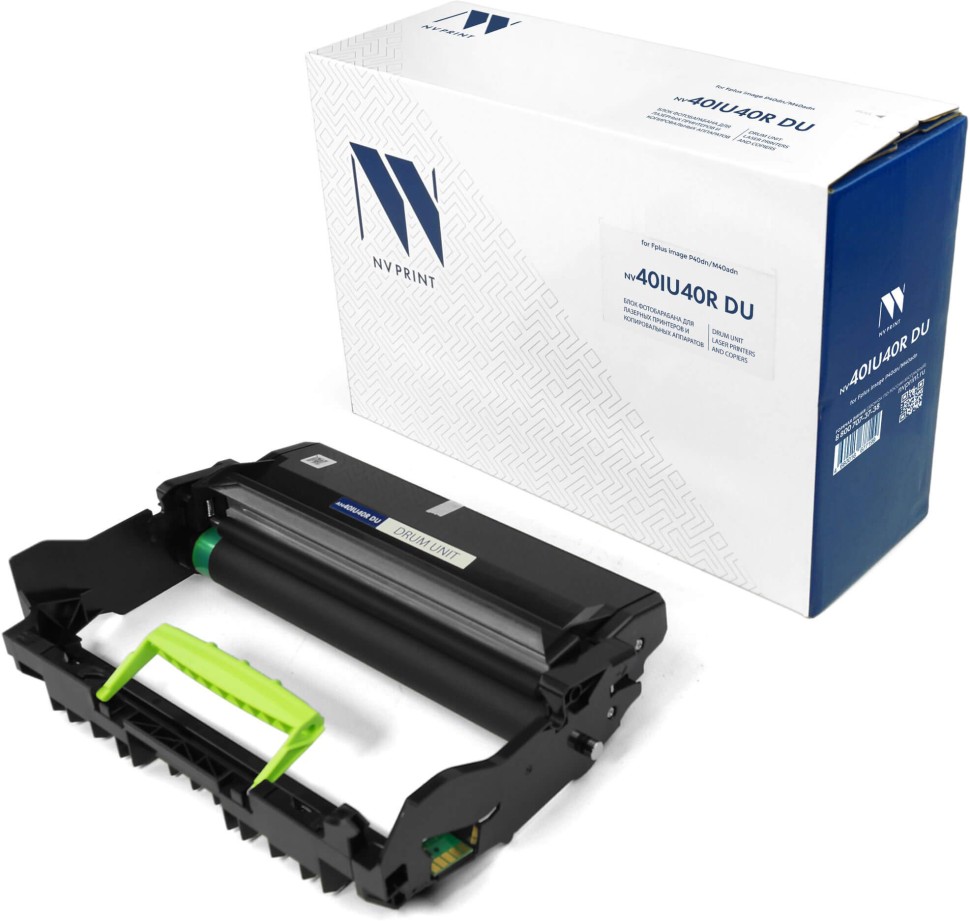 Блок фотобарабана NV Print 40IU40R (NV-40IU40R DU) для Lexmark MS331/ MS431/ MX331/ MX431/ MX432, F+ imaging P40dn/ M40adn, чёрный, 40000 стр.