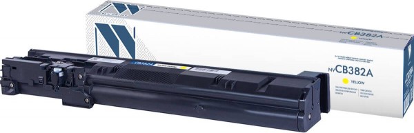 Картридж NV Print CB382A Yellow для принтеров HP LJ Color CP6015/ 6015N/ CM6030/ CM6040/ CP6015 (21000k)