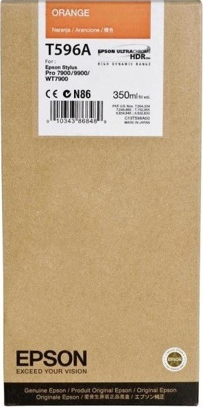C13T596A00 Картридж Epson Stylus Pro 7900/9900 Orange 350 ml