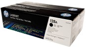 Картридж HP CE320AD (128A) Black оригинальный для HP Color LaserJet Pro CP1525N/ CP1525NW/ CM1415, чёрный, двойная упаковка, 2*2000 страниц