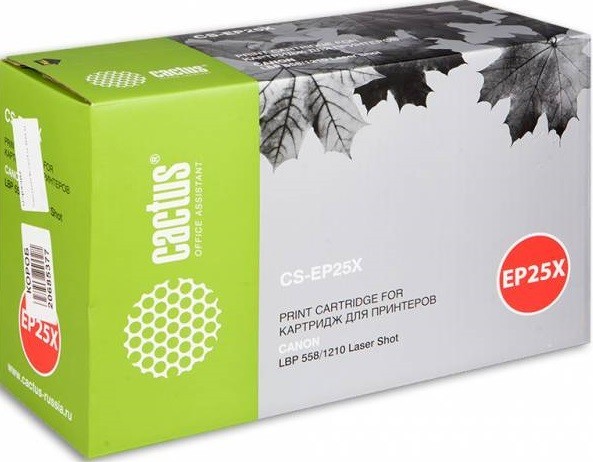 Картридж Cactus EP-25X (CS-EP25X) для принтеров Canon LBP558/ 1210 черный 3500 страниц