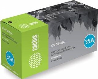Cactus CB435AS Картридж (CS-CB435AS) для принтеров HP LJ P1005/ P1006, 1 500 стр.