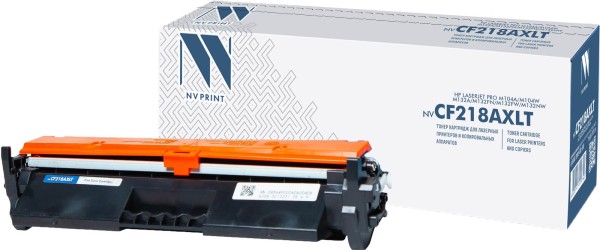Картридж NV Print CF218AXLT для принтеров HP LaserJet Pro M104a/ M104w/ M132a/ M132fn/ M132fw/ M132nw, 3500 копий