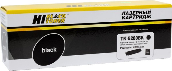 Тонер-картридж Hi-Black (HB-TK-5280BK) для Kyocera-Mita ECOSYS P6235/ M6235/ M6635, Bk, 13K