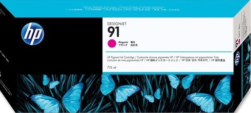 Картридж HP Designjet Z6100 (C9468A)  пурпурный 775ml №91