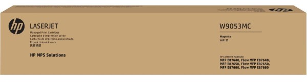 Картридж HP W9053MC Magenta оригинальный для принтера HP LaserJet Managed E87640/ E87650/ E87660, пурпурный, 52000 стр.