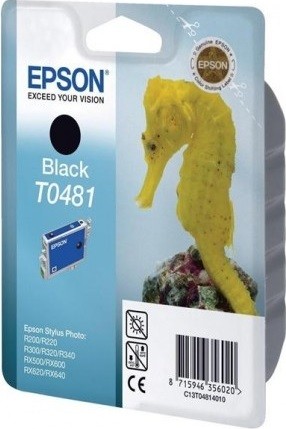 Картридж T0481 Epson ST R200/300/RX500 черный ТЕХН (8902) C13T04814010