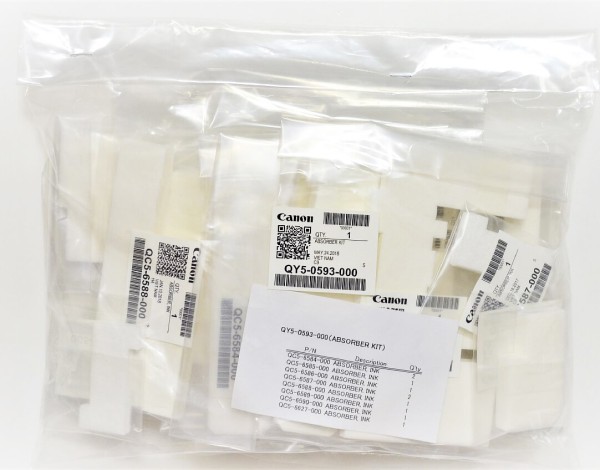 Набор абсорберов отработанных чернил Canon QY5-0593 оригинальный для Canon PIXMA G1410/ G1411/ G2410/ G2411/ G2415/ G3410/ G3411/ G3415/ G4410/ G4411