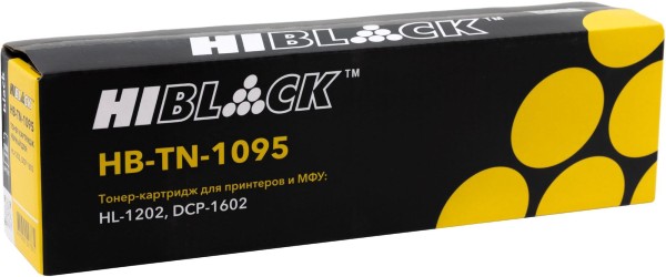 Картридж Hi-Black TN-1095 (HB-TN-1095) для Brother HL-1202/ HL-1223/ DCP-1602/ DCP-1623, 1500 стр.