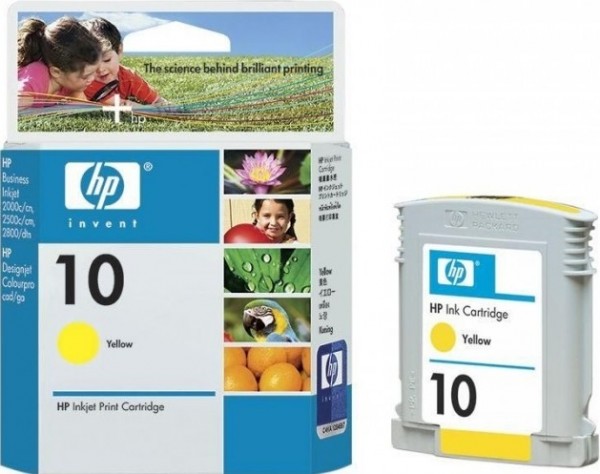 Картридж HP DJ 2000/2500/HP 2000C/CN/2500C/CN/ColorPro GA/CAD (C4842A) желтая чернильница 28ml №10 0120084