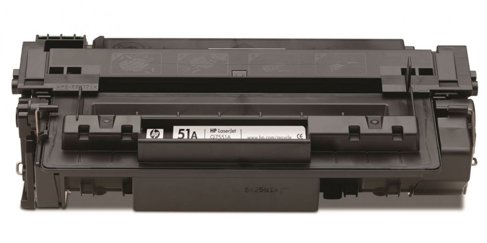 Картридж HP Q7551A (51A) оригинальный в технологической упаковке для принтера HP LaserJet P3003dn/ P3003x/ P3004/ P3004d/ P3004n/ P3005/ P3005d/ P3005dn/ P3005n/ P3005x/ M3027/ M3027x/ M3035/ M3035xs black, 6500 страниц