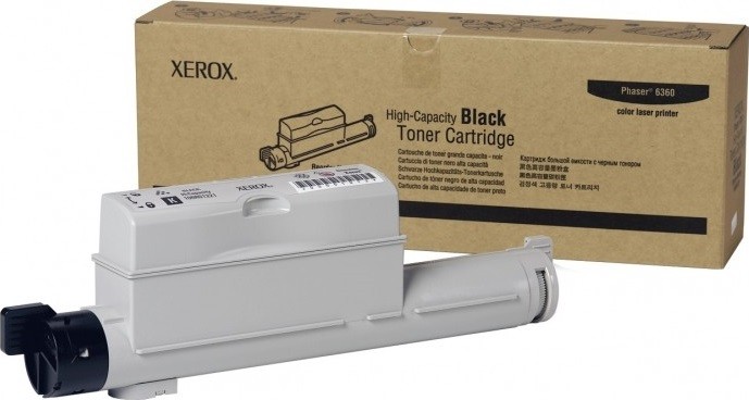 Картридж Xerox 106R01221 оригинальный для Xerox Phaser 6360, black, увеличенный (18000 страниц)
