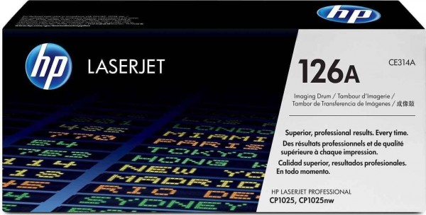 Фотобарабан HP CE314A (126A) оригинальный для принтера HP Color LaserJet Pro 100 CP1025/ CP1025nw/ M175nw/ M275 Drum Kit, 14000 страниц