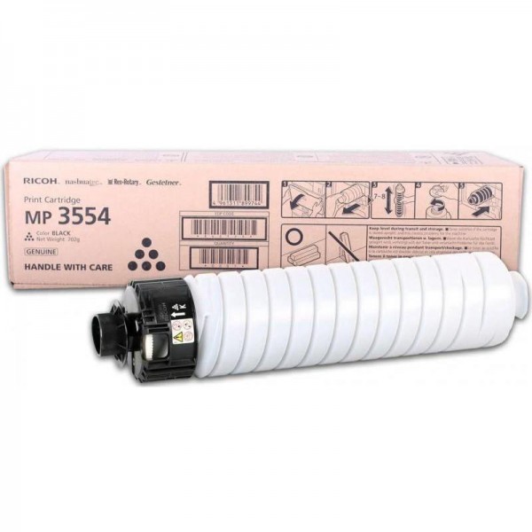 Картридж Ricoh МР 3554 (842125/842348/842770) оригинальный для Ricoh Aficio MP 2554SP/ 2554ZSP/ 3054/ 3054SP/ 3054ZSP/ 3554SP/ 3554ZSP, чёрный, 24000 стр.