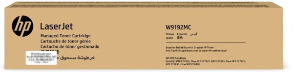 Картридж HP W9192MC оригинальный для HP Color LaserJet E77422/ E77822/ E77825/ E77830, yellow, 28000 страниц