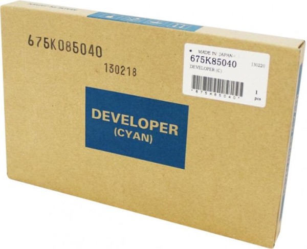 Девелопер Xerox 675K85040 оригинальный для принтера Xerox Phaser 7800, WorkCentre 7502/ 7525/ 7530/ 7535/ 7545/ 7556/ 7830/ 7835/ 7845/ 7855, голубой, 1200000 стр.