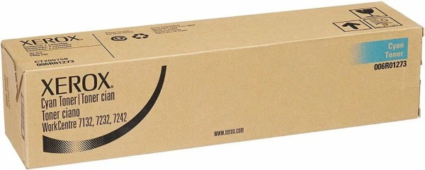 Картридж Xerox 006R01273 оригинальный для Xerox WorkCentre 7132/ 7232/ 7242, cyan, (8000 страниц)