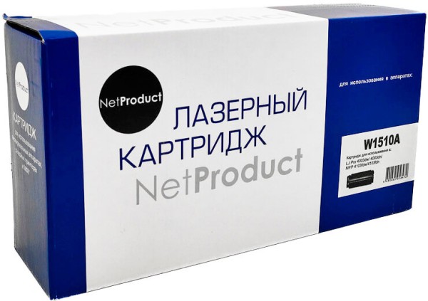 Картридж NetProduct W1510A (N-W1510A) (с чипом) для HP LaserJet Pro 4003dw/ 4003dn, MFP 4103fdw/ 4103fdn, 3050 стр.