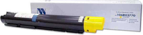 Картридж NV Print 106R03770 (NV-106R03770Y) Yellow для Xerox C7000/ C7000N/ C7000DN, жёлтый, 3300 стр.