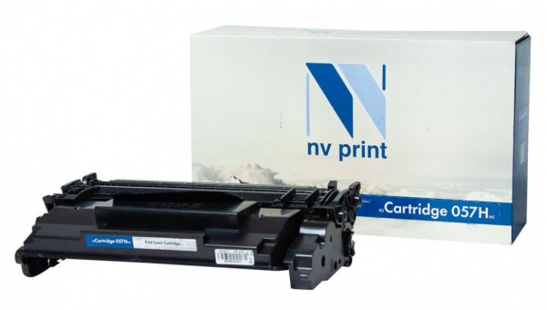 Картридж NV Print 057H (NV-057HNC) (БЕЗ ЧИПА) (БЕЗ ГАРАНТИИ) для Canon i-SENSYS LBP 223dw/ 226dw/ 228x/ MF443dw/ 445dw/ 446x/ 449x 10000 страниц