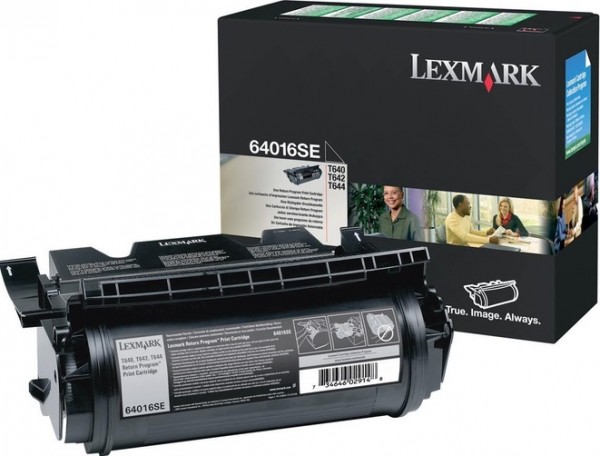 Картридж Lexmark 64016SE оригинальный для Lexmark T640/ T642/ T644, Return Program, black, 6000 стр.