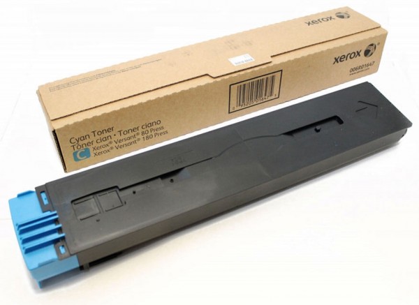 Картридж Xerox 006R01643/006R01647 оригинальный для принтера Xerox Versant 80/ 180 Press, cyan, (22 000 стр.)