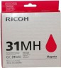 Картридж Ricoh GC 31MH (405703) оригинальный для Ricoh Aficio GX e5550N/ e7700N, пурпурный, увеличенный, 4000 стр.