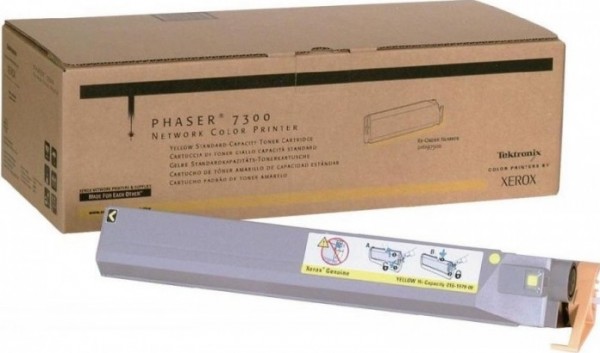Картридж Xerox 016197900 оригинальный для Xerox Phaser 7300, yellow, увеличенный (15000 страниц)