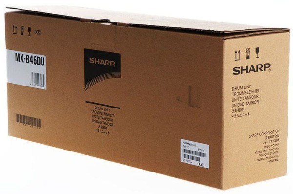 Фотобарабан Sharp (MX-B46DU/MXB46DU) оригинальный для Sharp MX-B467PEU/ MX-B467FEU, чёрный, 60000 стр.