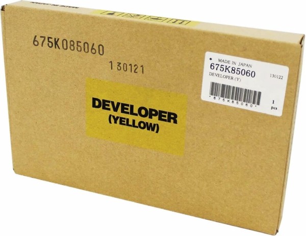 Девелопер Xerox 675K85060 оригинальный для принтера Xerox Phaser 7800, WorkCentre 7502/ 7525/ 7530/ 7535/ 7545/ 7556/ 7830/ 7835/ 7845/ 7855, жёлтый, 1200000 стр.