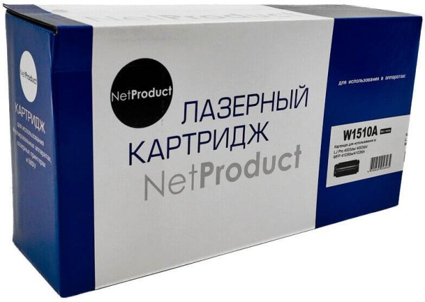 Картридж NetProduct W1510A (N-W1510A-NC) (без чипа) для HP LaserJet Pro 4003dw/ 4003dn, MFP 4103fdw/ 4103fdn, 3050 стр.