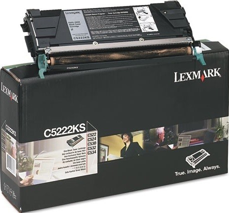 Картридж Lexmark C5222KS оригинальный для Lexmark C520/ C522/ C524/ C530/ C532/ C534, black, 4000 стр.