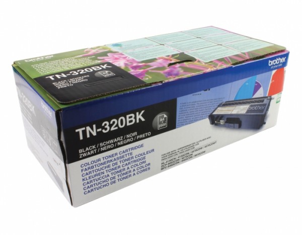 Картридж Brother TN-320Bk (TN320Bk) оригинальный для Brother HL-4150CDN/ MFC-9465CDN black (2 500 стр.)