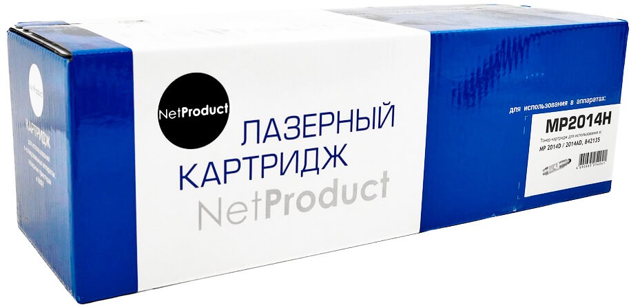 Картридж NetProduct (N-MP2014H) для Ricoh Aficio MP2014D/AD, 12K
