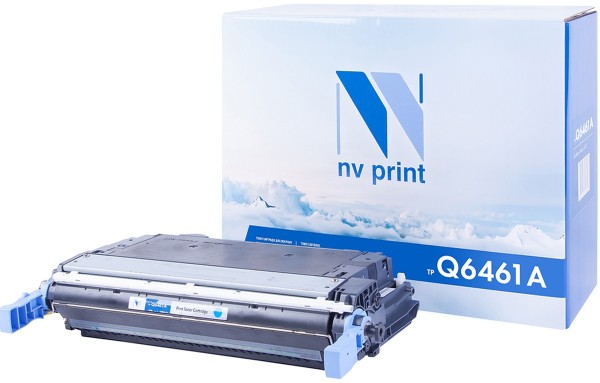 Картридж NV Print Q6461A Cyan для принтеров HP LJ Color 4730/ 4730x/ 4730xm/ 4730xs/ CM4730 (12000k)