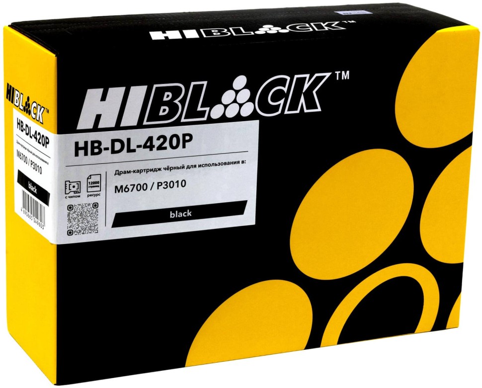 Фотобарабан Hi-Black DL-420P (HB-DL-420P) для Pantum M6700/ M6800/ M7100/ M7200/ M7300/ P3010/ P3300, 12000 стр.