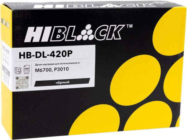 Фотобарабан Hi-Black DL-420P (HB-DL-420P) для Pantum M6700/ M6800/ M7100/ M7200/ M7300/ P3010/ P3300, 12000 стр.