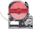 Картридж Cactus LK-4RBP (CS-LK4RBP) для Epson LabelWorks LW300/ LW400 /LW700/ LW600P/ LW1000P/ K400/ Z700/ Z900, чёрный на красном, 12мм х 9м