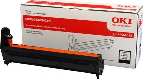 Фотобарабан OKI (44064012) оригинальный для принтера OKI C810/ C830/ MC860, чёрный, 20000 стр.