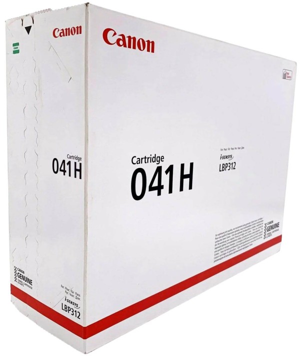 Картридж Canon 041HBk (0453C002) Black оригинальный для Canon i-SENSYS LBP312x/ MF522x/ MF525x, чёрный, увеличенный, 20 000 страниц