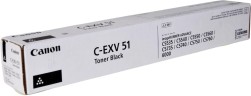 Картридж Canon C-EXV51Bk 0481C002 Black оригинальный для Canon iR ADV C5535/ iR ADV C5535i/ iR ADV C5540i/ iR ADV C5550i/ iR ADV C5560i, чёрный, 69 000 страниц