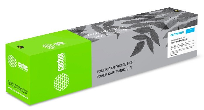 Картридж лазерный Cactus CS-TK8315C голубой (6000стр.) для Kyocera FS-Taskalfa-2550CI