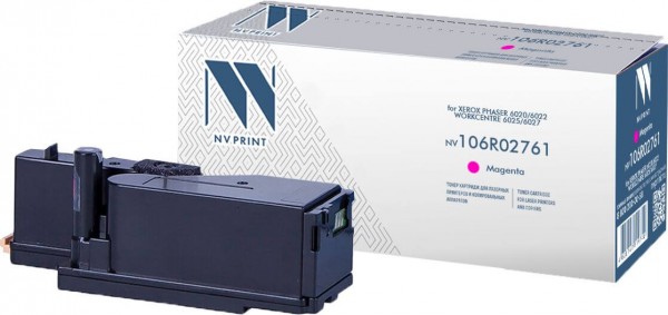 Картридж NVP совместимый Xerox 106R02761 Magenta для WorkCentre 6025BI/6027NI (1000k)